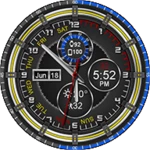 Logo of Chrono Flat HD Watch Face android Application 